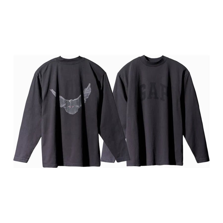 Yzy Gap Longsleeve Negra
