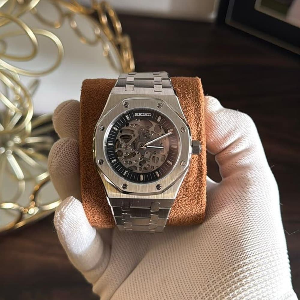 Seiko Mod Royal Oak Skeleton