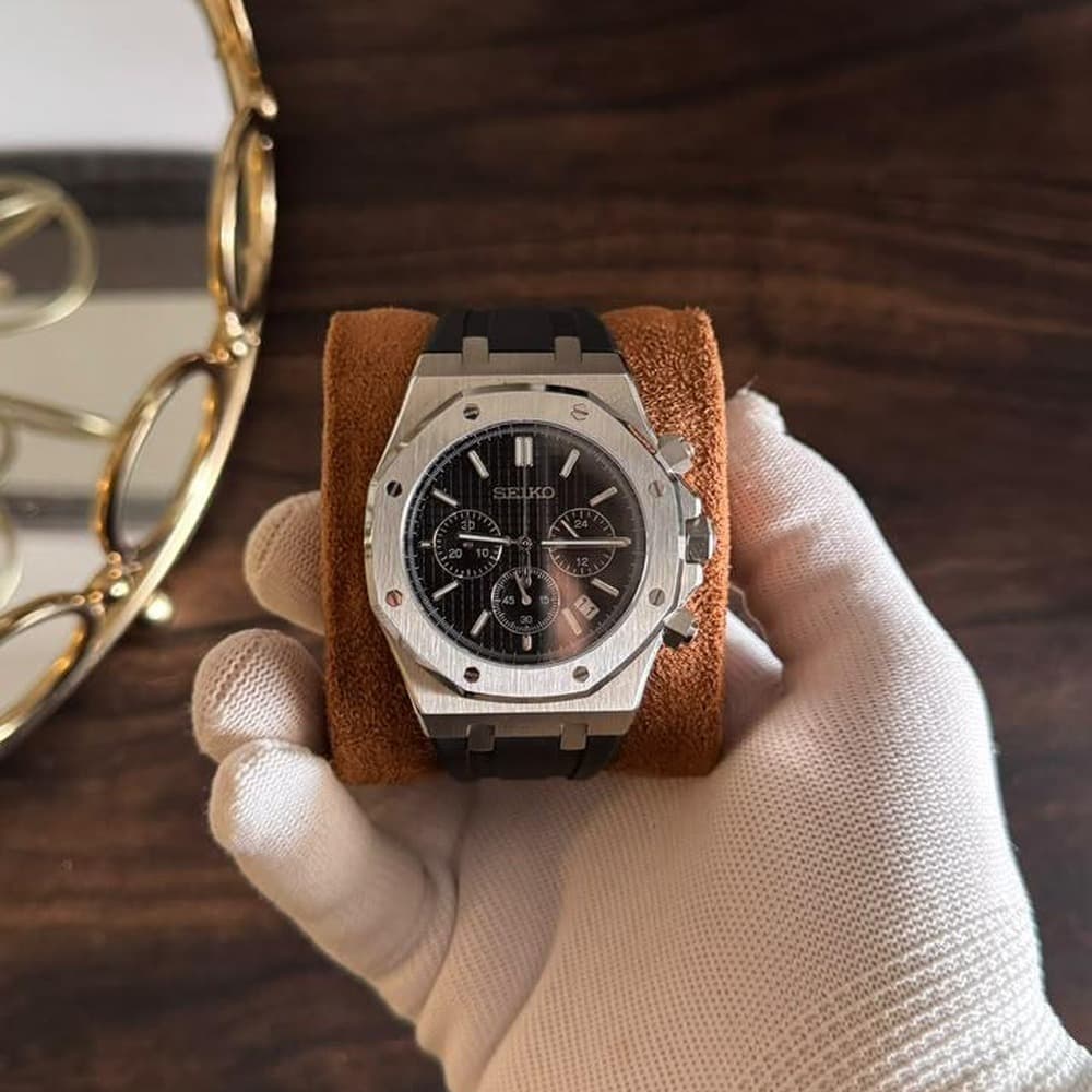 Seiko Mod Royal Oak Cronógrafo
