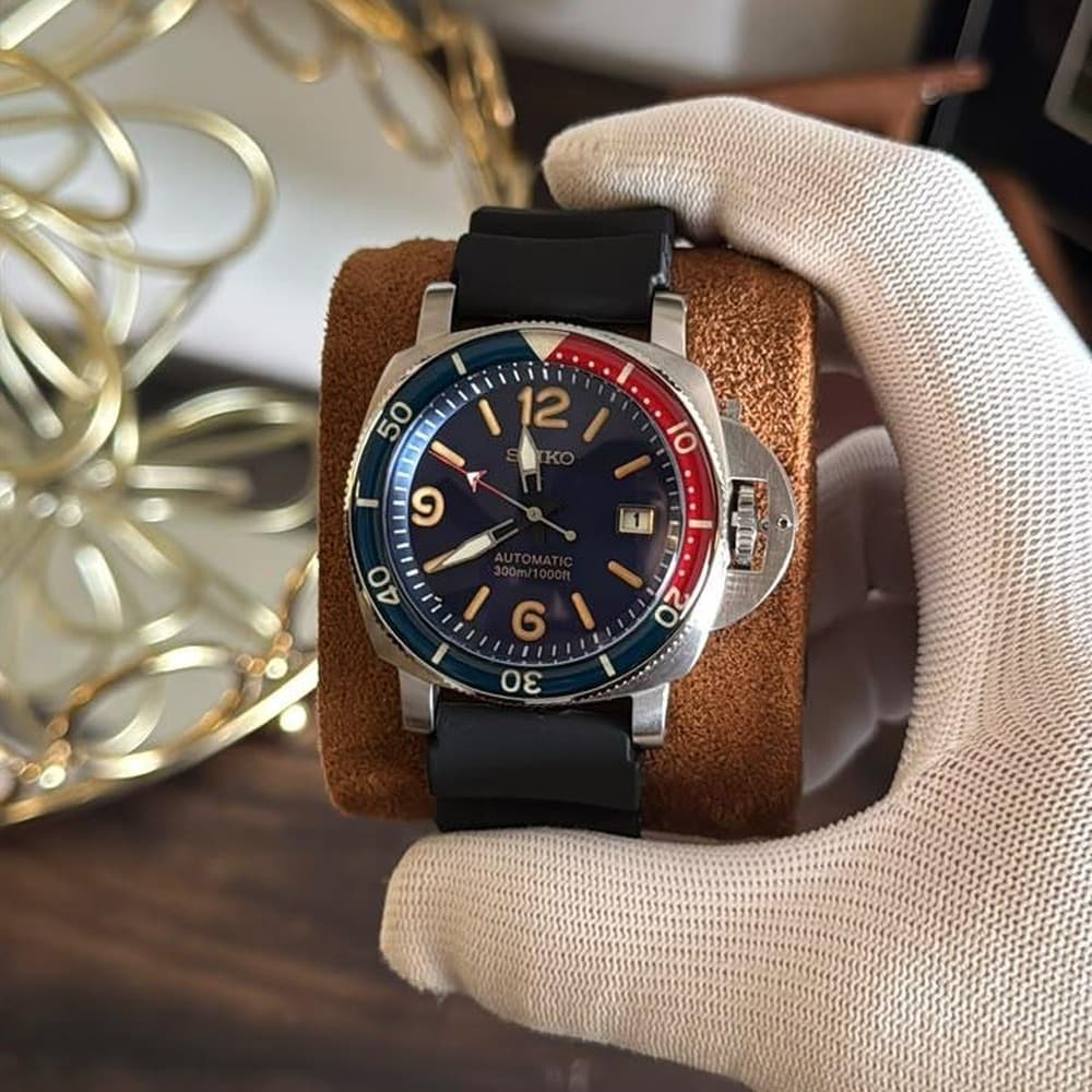Seiko Mod Luminor Pepsi